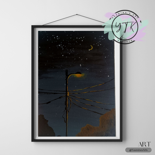 Tableau lampadaire